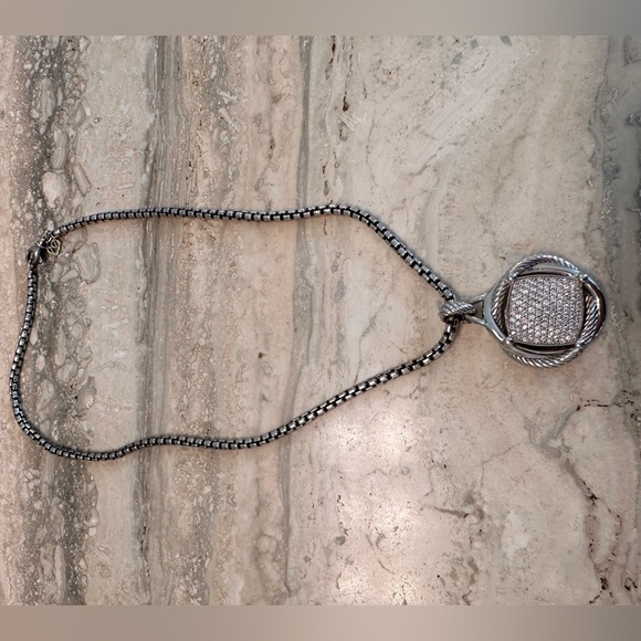 David Yurman diamond necklace - Picture 1 of 1